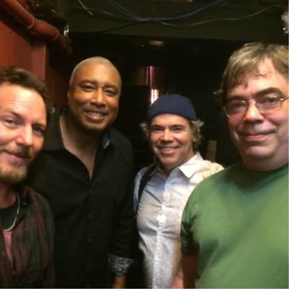 Phil Aiken backstage